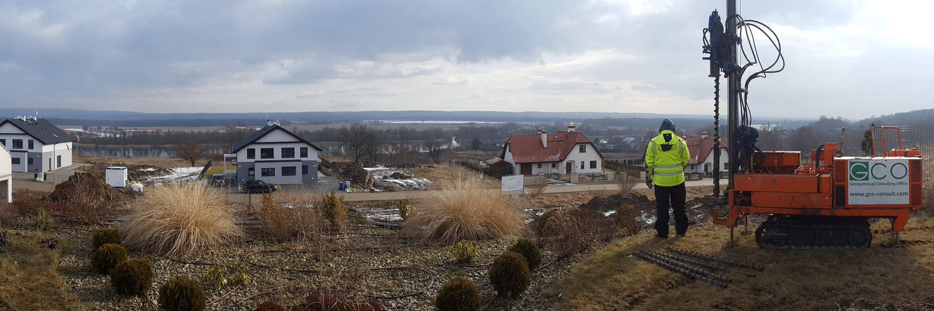 Familienhäuser und Hallenbau - Baugrundunter-suchungen