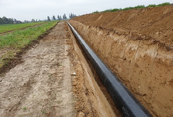 Construction of the gas pipeline DN700 Szczecin – Gdańsk, section V Goleniów – Płoty