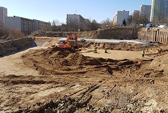 Neubau einer Wohnsiedlung, Szczecin