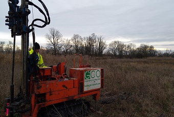 Badania geotechniczne, Gartz (Oder)